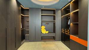 Armoire portable moderne en bois massif personnalisée pour la chambre à coucher Armable Bedroom Cabinet nouvel arrivage - Product Image 5