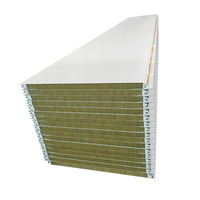 Panneaux muraux légers pour chambre froide extérieure, sandwich EPS PU, ignifuges et étanches, pour maison préfabriquée et conteneur