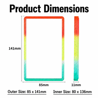 Protection antichoc en TPU à paillettes dégradées pour cartes gradées PSA – Étui de collection anti-chute – 16 couleurs