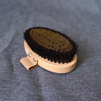 Vente en gros de brosse de bain ionique brosse entièrement naturelle brosse sèche en fil de cuivre