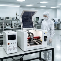 Máquina de Corte Láser de Fibra Mini JPT 4040 de 800W de Formato Pequeño con Optimización Fly Cut, Ideal para Acero al Carbono y Acero Inoxidable