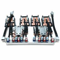 Plaque de refroidissement liquide pour serveur de centre de données, dissipateur thermique en cuivre à micro-canaux avec connecteur rapide anti-fuite CE