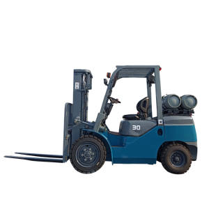 유럽 아프리카 시장 2톤 3.5톤 소형 LPG 지게차 4륜구동 1년 보증 일본 닛산 K25 엔진 판매 - Product Image 1