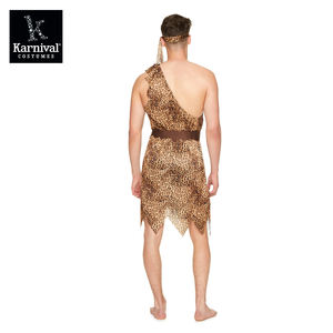 Tunique et bandeau pour <span class=keywords><strong>homme</strong></span>, imprimé léopard sexy, pour adultes, vente en gros, costume de fête d'Halloween, carnaval, film ou série télévisée, marque Karnival, ODM - Product Image 4