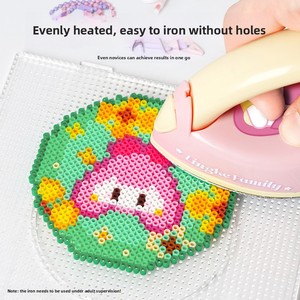ชุดอุปกรณ์ DIY ลูกปัดเพอร์เลอร์ <span class=keywords><strong>Xiaoling</strong></span> แบบครบชุด พร้อมเครื่องมือ 3D Fusion Beads ของเล่นเสริมพัฒนาการสำหรับเด็ก - Product Image 4