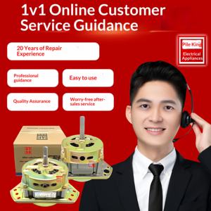 반자동 세탁기용 고출력 180W 스핀건조 모터 12축 스핀건조 드럼 모터 정삼각형 모델 중국산 - Product Image 3