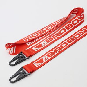 Lanyards Personalizados Baratos con Impresión Personalizada, Gancho Metálico, Lanyard de Poliéster para Teléfono y Llaves - Product Image 4