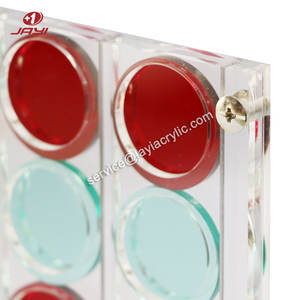 <span class=keywords><strong>Jeu</strong></span> Connect 4 en acrylique de luxe, <span class=keywords><strong>jeu</strong></span> Connect 4 en ligne néon en lucite à vendre - Product Image 3