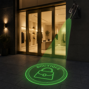 Outdoor IP67 Brand Logo Gobo Advertising Projection <b>Light</b> With Adjustable Bracket and Multi Layer Lens for Mall - Product Image 5