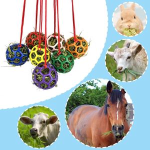 Pelota Colgante para Premios de Caballos, Juguete Duradero y Resistente a Mordeduras para Alimentación de Caballos, Cabras y Ovejas, Alivio del Estrés, Suministros Equinos para Granja - Product Image 1