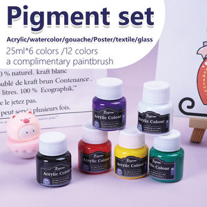 <span class=keywords><strong>Pintura</strong></span> Acrílica Básica Multicolor de 25 ml, Embalaje Portátil para Creación Artística y Aprendizaje Educativo - Product Image 5