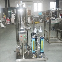 Machine de Remplissage Isostatique Semi-Automatique à 4 Têtes pour Canettes de Boissons Gazeuses, Vins Mousseux, Bières et Sodas