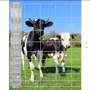 Clôture en fil de fer galvanisé pour bétail, clôture de pâturage à nœuds fixes, résistante à la rouille, clôture en fil de fer pour bétail, taille de maille personnalisée, enclos pour animaux de ferme - Product Image 4