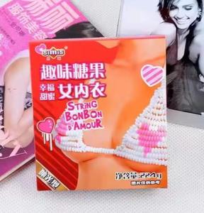 Sujetador de Caramelo <span class=keywords><strong>Comestible</strong></span> Dulce y Sexy - Lencería de Bikini para Mujer - Product Image 1