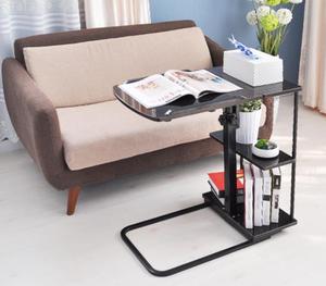 Mesa de ordenador portátil de elevación <span class=keywords><strong>Simple</strong></span> moderna para cama, mesita de noche móvil plegable, mesa auxiliar, mesita de noche, escritorio de ordenador multifuncional - Product Image 5