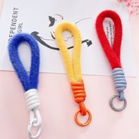 Correa de Muñeca para Teléfono Celular con Cadena Colgante Resistente y Duradera, Clip Universal de Felpa, Cordón para Teléfono Móvil