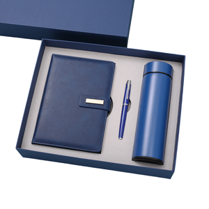 Bán buôn khuyến mại quà tặng sang trọng mặt hàng máy tính xách tay tùy chỉnh kinh doanh đóng hộp máy tính xách tay Bộ quà tặng với bút và Phích - Product Image 1
