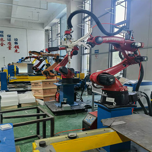 Brazo robótico CNC Industrial para soldadura por puntos MIG TIG <span class=keywords><strong>Robot</strong></span> de 6 ejes Línea de producción de automatización de fabricación de metales Motor PLC - Product Image 2