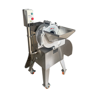Commerciële driedimensionale snijmachine voor het snijden van fruit en groenten tot korrels