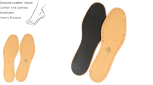 Solette per scarpe rigide in lattice di vera pelle all'ingrosso