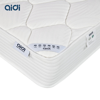 Matelas d'hôtel à ressorts ensachés en mousse, fourni par l'usine - Compressé sous vide et emballé en rouleau pour les commandes en gros