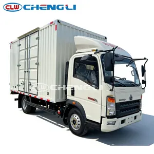 รถบรรทุกตู้บรรทุกขนาดเล็ก HOWO 4x2 สำหรับการขนส่งสินค้าในเมืองและการขนส่งเชิงพาณิชย์ - Product Image 6
