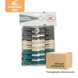 Ventes en gros de pinces à <span class=keywords><strong>linge</strong></span> en plastique de haute qualité, multicolores, suspendues, résistantes <span class=keywords><strong>au</strong></span> vent, pour chaussettes et vêtements - Product Image 3