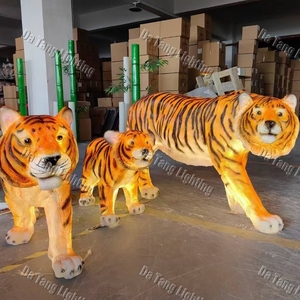 Esculturas Luminosas de Tigres Familiares para Parques Escénicos, Zoológicos, Resorts, Centros Comerciales y Proyectos de Exhibición en Festivales - Product Image 4