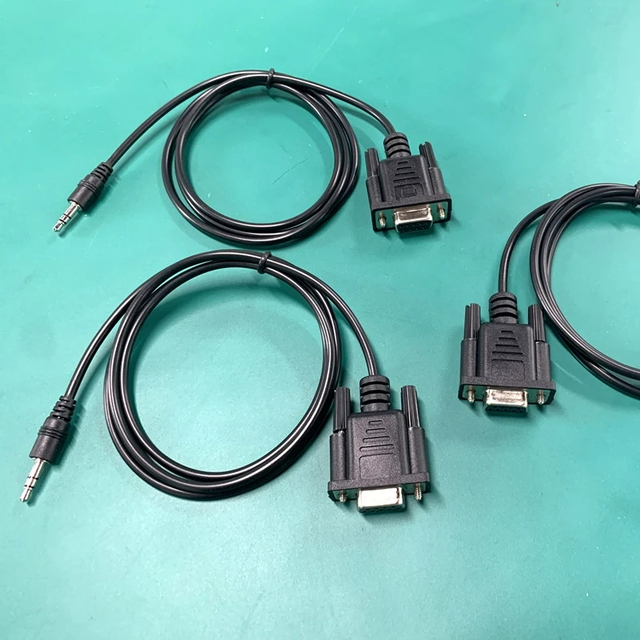 Custom Shielded D-SUB Cable (DB9/DB15/DB25) Male to Male/Female Connectors PVC Insulation Electronic Use