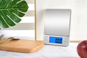 Hohe Qualität 200G 300G 500G 600G <span class=keywords><strong>1kg</strong></span>/0,01g <span class=keywords><strong>1kg</strong></span> 2kg 3kg/0,1g Smart Electronic Digital Mini Küchen waage 500G - Product Image 4