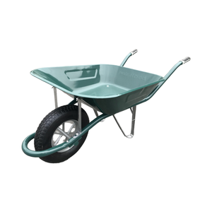 Garden Construction <strong>Hand</strong> <strong>Trolley</strong> WB6400 <strong>heavy</strong> single-wheel handcart compatible with 4.00-8 wheels - Product Image 4