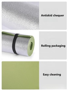 Tapis de <span class=keywords><strong>camping</strong></span> individuel enroulable, couverture portable, tapis de couchage pour la randonnée, le trekking et les zones de combat - Product Image 6