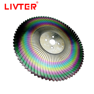 LIVTER Lame de scie HSS M42 couleur arc-en-ciel, déjà coupée en lame, pour combats de coqs - Product Image 5