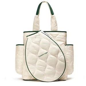 Sac à main professionnel tendance matelassé multifonctionnel grande capacité pour femme, idéal pour le sport et le tennis en extérieur - Product Image 1