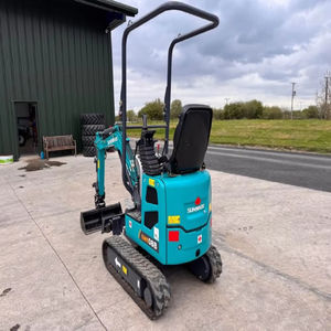 Mini-excavatrice sur roues Nme10 de 1 tonne, haute efficacité, équipement d'occasion à prix avantageux, moteur, pompe, boîte de vitesses, hydraulique, garantie 1 an - Product Image 5