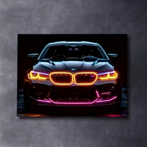 Biển hiệu quảng cáo LED 3D cổ điển, retro, bảng chữ cái cho quán cà phê, quán rượu, bảng giá thực đơn xe hơi với thông điệp có thể thay đổi - Product Image 3