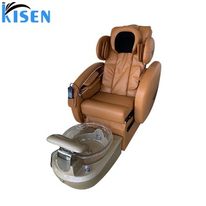 KISEN Modern Luxury Manicure Pedicure Chair Electric Pipeless Whirlpool Foot Spa Full Body Human Touch Massage Nail Plastic - Product Image 3