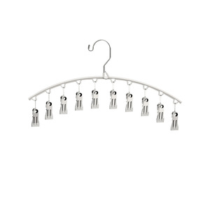 Stainless Steel Sock <b>Clip</b> Hanger 10 <b>Clips</b> Strong Grip For Drying Underwear And Socks - Product Image 5