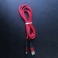 Harga Pabrik Sampel Gratis Kawat Jalinan Katun 1M Pengisian Cepat USB 2.0 untuk Tipe C Kabel USB Mikro untuk Ponsel