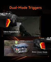Control de Juego Gale 2 con Conexión de Tres Modos y Joystick TMR con Frecuencia de Respuesta Dual de 2000Hz para PC, Android y Switch