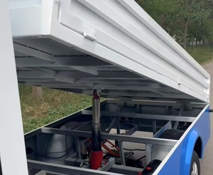 Véhicule <span class=keywords><strong>utilitaire</strong></span> électrique de la meilleure qualité porteuse résistante de camion de cargaison pour la logistique de parc industriel - Product Image 5