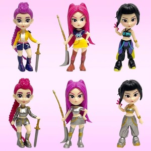 Caja Sorpresa de PVC de Anime Demon Hunters al por Mayor - Set Sellado de 6 Piezas de 8cm, Figura de Acción Original Coleccionable Mini Juguete, Stock Disponible - Product Image 2