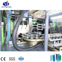 Rotatif Machine De Moulage Par Soufflage de Bouteille D'eau Fabricant D'injection Plastique Utilisé Machines de Moulage Par Soufflage