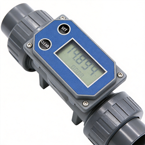 Flussometro Digitale a Turbina Acarps YF DN50 con Display LCD, Elettronico NPN, per Irrigazione di Fattorie/Giardini, Tubi in PVC, Liquidi e Acqua - Product Image 4