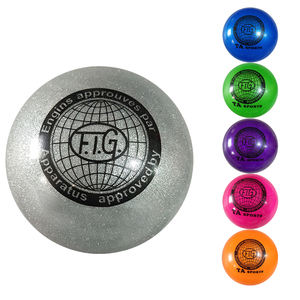 Eko PVC Glitter Mini ritmik jimnastik Pilates topu - Product Image 1