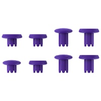 Noir 4 hauteurs 3 surfaces poignées ThumbsGear baguettes interchangeables bâtons de pouce analogiques capuchons pour contrôleur de bord PS5