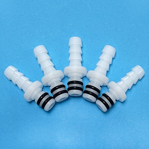 ZDVseal 1/4 Zoll POM Verbindungskupplung Männlicher Schnellanschluss PMC2204 Kompatibel für 6mm Schlauch Niederdrucksysteme - Product Image 1
