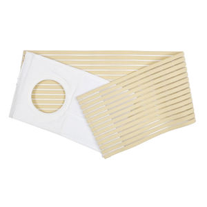 Pengikat pendukung perut tombol perut, pengikat pendukung perut dengan bantalan kompresi sabuk <span class=keywords><strong>Hernia</strong></span> umbilikal ergonomis untuk pria dan wanita - Product Image 2