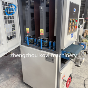 Máquina de Polimento de Superfície de Barra Plana Metálica Totalmente Automática de 400mm 600mm 800mm Máquina de Desbaste de Superfície - Product Image 2