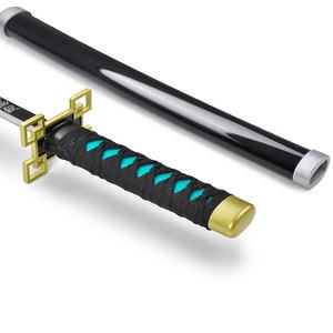 Vente en gros de l'épée miniature Nichirin de 45 cm du <span class=keywords><strong>manga</strong></span> Demon Slayer, Muichiro Tokito, katana japonais, jouet d'épée en acier, véritable <span class=keywords><strong>arme</strong></span> - Product Image 4